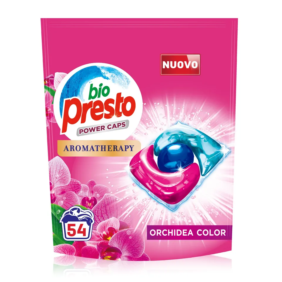 bio-presto-power-caps-color-4-1-detersivo-lavatrice-predosato-in-capsule-per-cap image 1