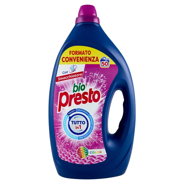 bio-presto-liquido-color-detersivo-lavatrice-liquido-con-nuova-formula-smacchiat image 1
