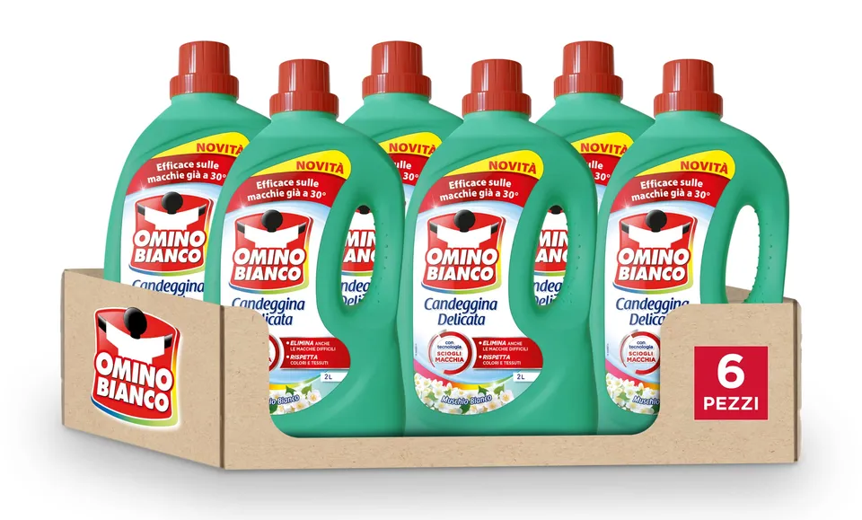 omino-bianco-candeggina-delicata-sciogli-macchia-senza-cloro-smacchiante-e-igien image 1