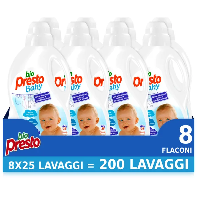 bio-presto-liquido-baby-detersivo-lavatrice-delicato-per-bimbi-dalla-nascita-8-x image 1