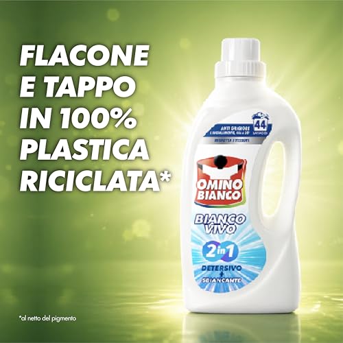 omino-bianco-bianco-vivo-2in1-detersivo-lavatrice-liquido-con-sbiancante-44-lava image 8