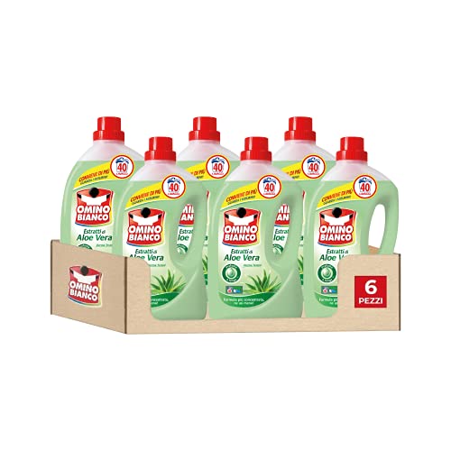 omino-bianco-detersivo-lavatrice-liquido-aloe-vera-240-lavaggi-dermatologicament image 7