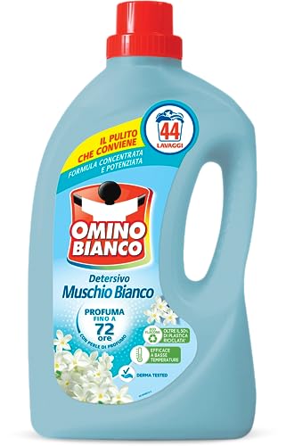 omino-bianco-detersivo-lavatrice-liquido-muschio-bianco-44-lavaggi-perle-di-prof image 7