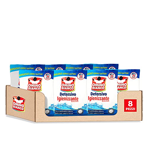 omino-bianco-detersivo-lavatrice-in-polvere-igienizzante-160-lavaggi-con-antibat image 7