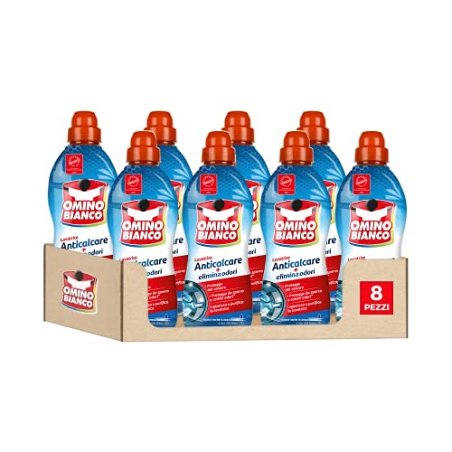 omino-bianco-anticalcare-lavatrice-liquido-750-ml-x-8-pezzi-protegge-da-calcare- image 5
