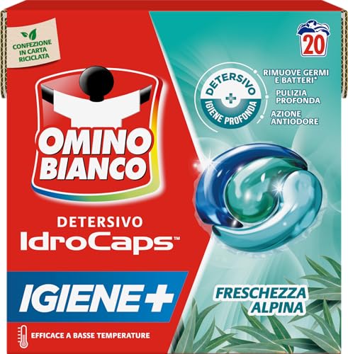 omino-bianco-idrocaps-igiene-detersivo-lavatrice-in-capsule-20-lavaggi-efficace- image 6