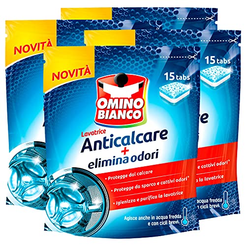 omino-bianco-anticalcare-lavatrice-tab-protegge-da-calcare-sporco-e-cattivi-odor image 2