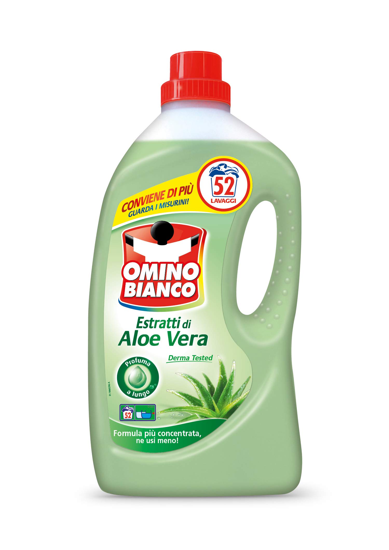 omino-bianco-detersivo-lavatrice-liquido-aloe-vera-156-lavaggi-rispetta-colori-e image 2