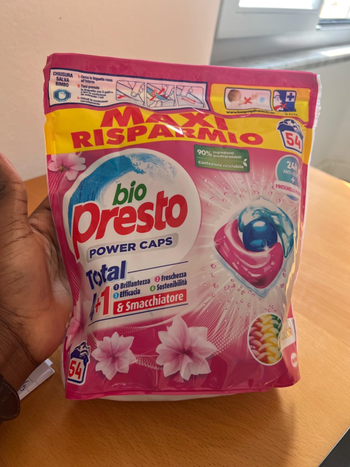 I colori restano vivi