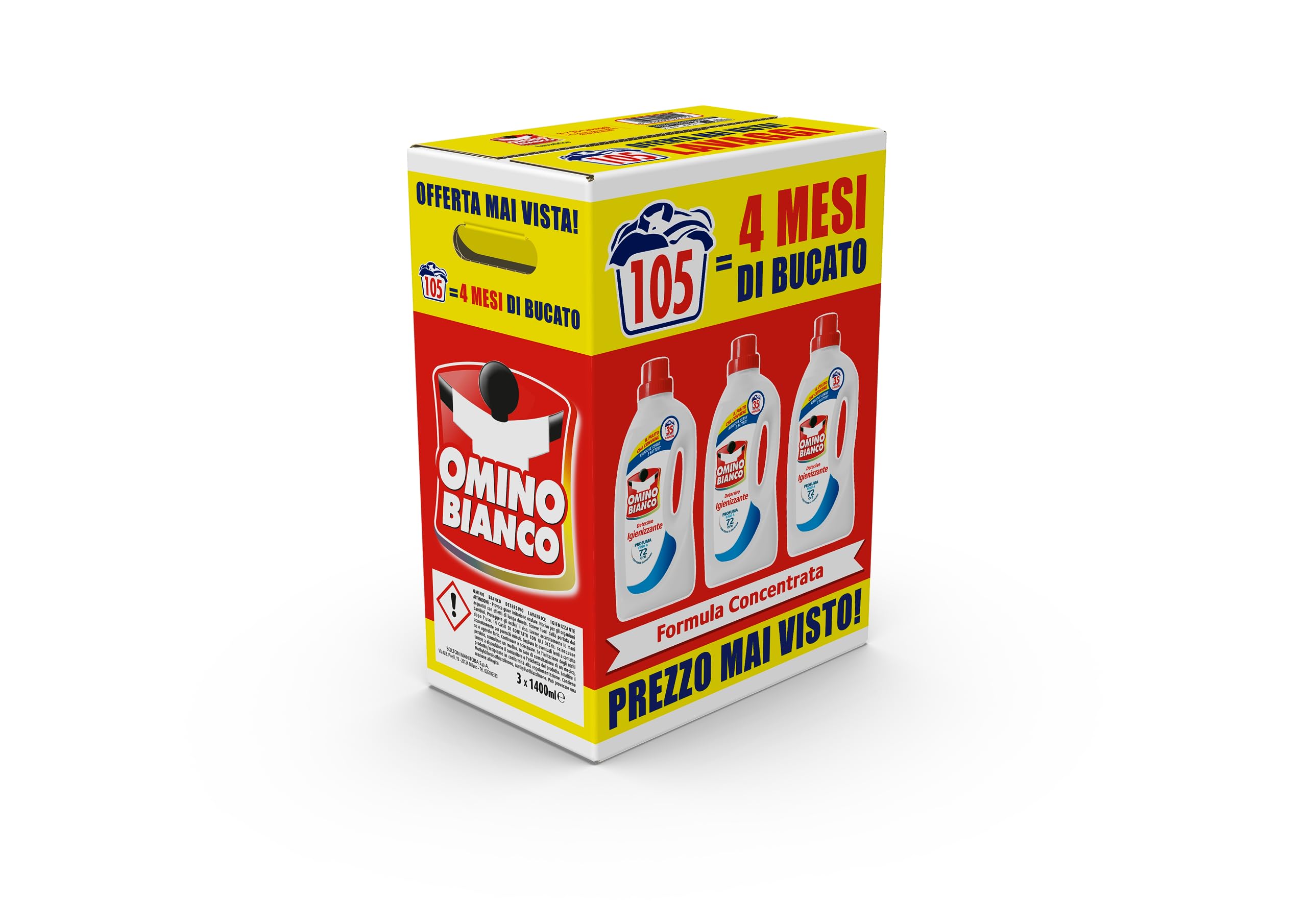 omino-bianco-detersivo-lavatrice-liquido-igienizzante-132-lavaggi-rimuove-germi- image 8