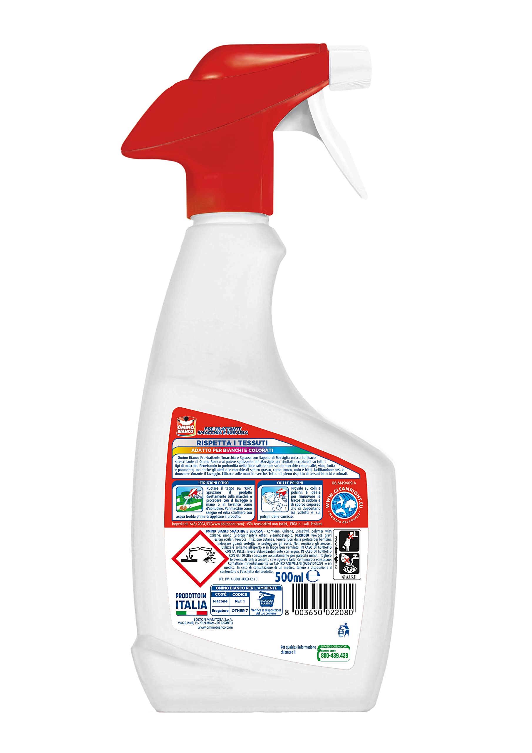 omino-bianco-smacchia-e-sgrassa-2-in-1-pre-trattante-spray-con-sapone-di-marsigl image 3