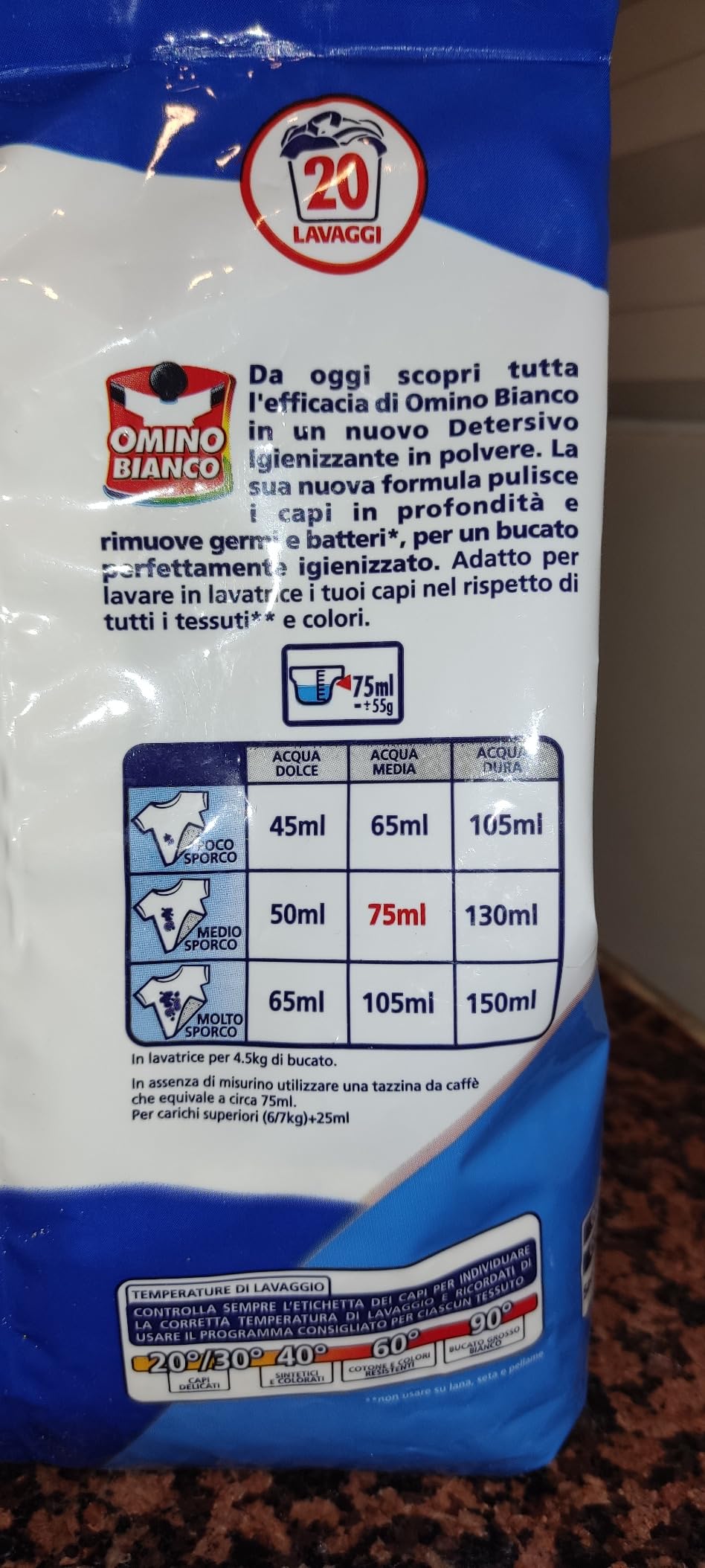 Buon prodotto, dose giusta