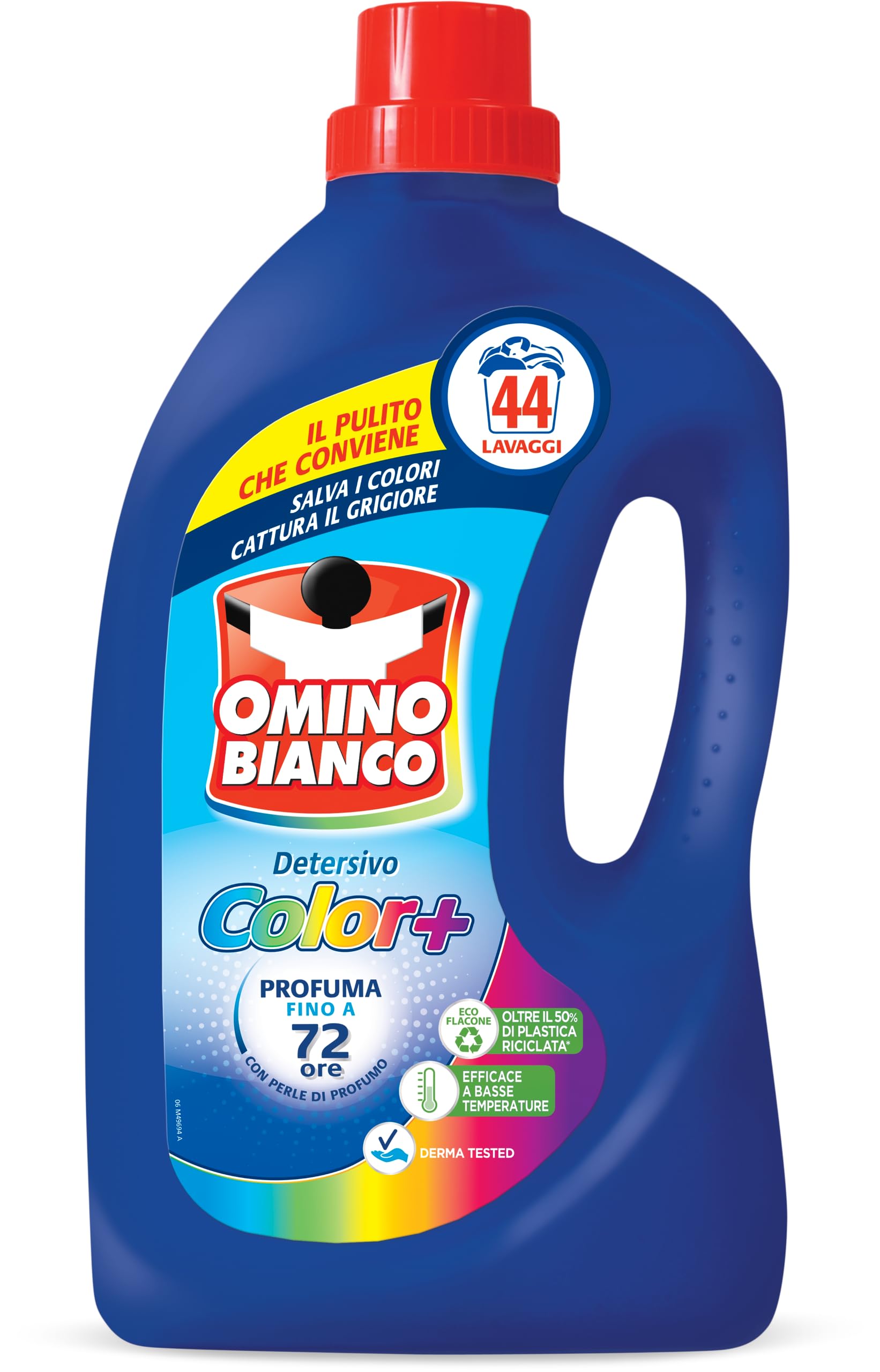 omino-bianco-detersivo-lavatrice-liquido-color-44-lavaggi-specifico-per-capi-col image 1