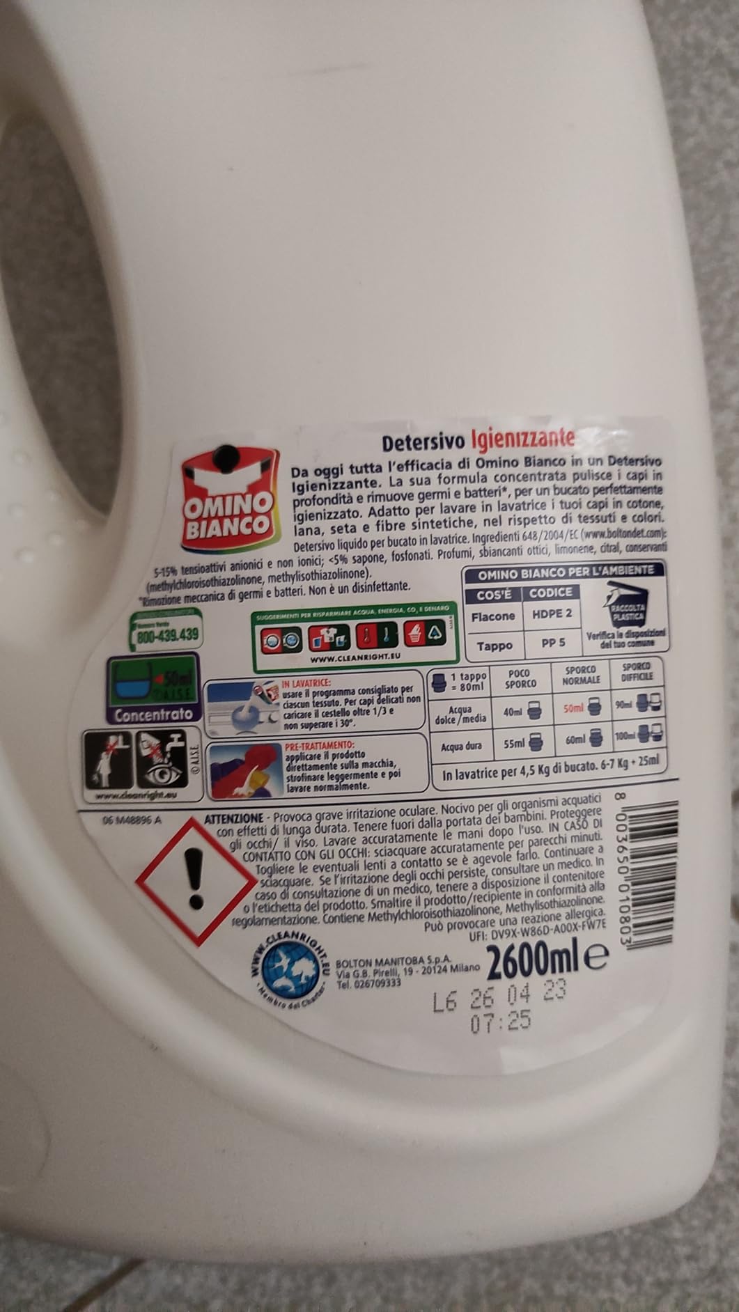 Buon prodotto, profumo discreto