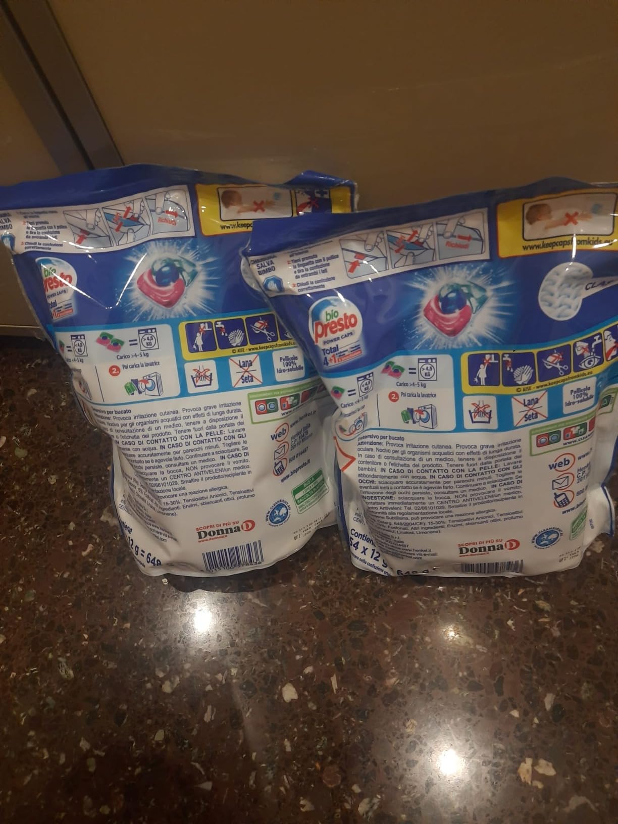 Mio marito le usa anche lui