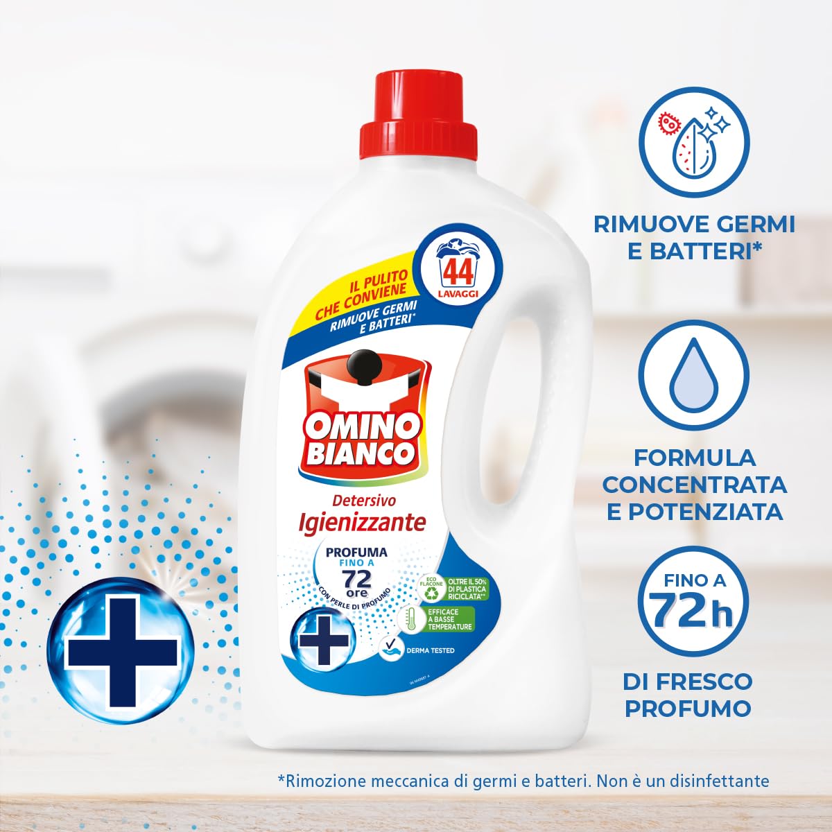 omino-bianco-detersivo-lavatrice-igienizzante-liquido-44-lavaggi-1760-ml image 3
