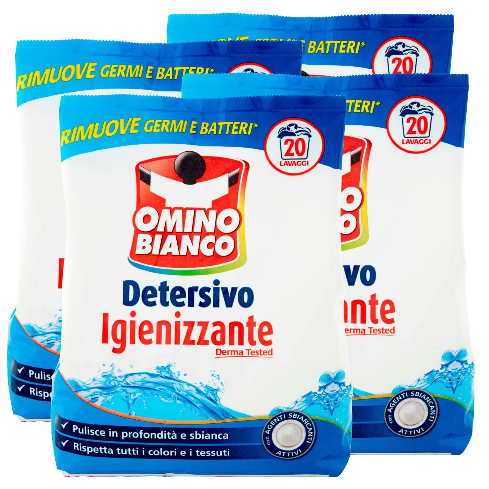 omino-bianco-detersivo-lavatrice-in-polvere-igienizzante-160-lavaggi-con-antibat image 6