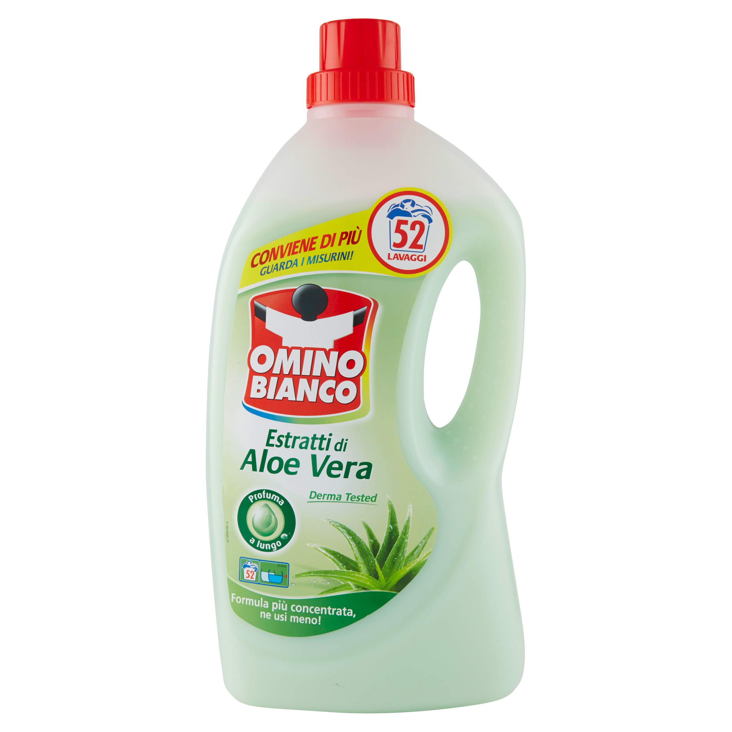 omino-bianco-detersivo-lavatrice-liquido-aloe-vera-156-lavaggi-rispetta-colori-e image 3