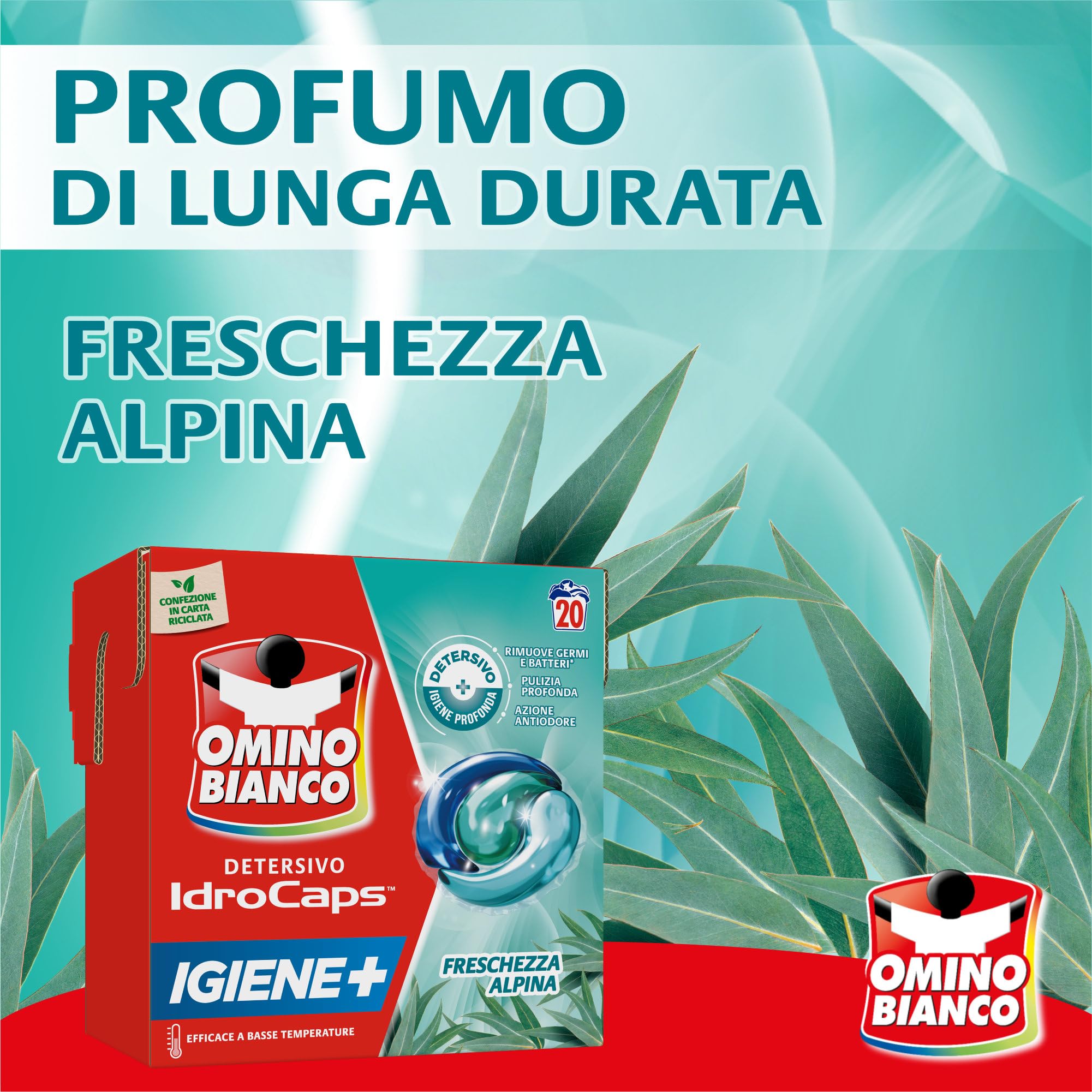 omino-bianco-idrocaps-igiene-detersivo-lavatrice-in-capsule-20-lavaggi-efficace- image 4