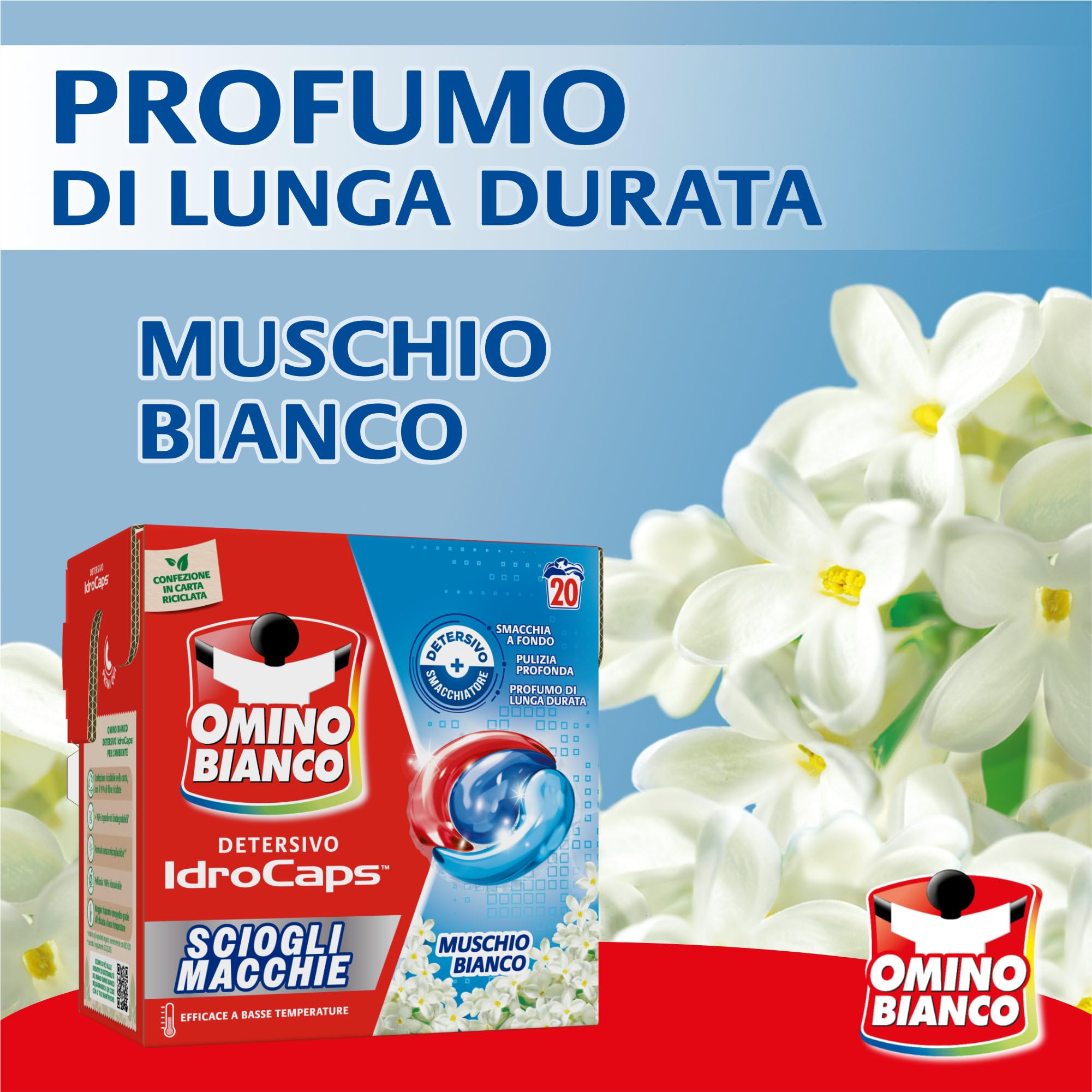 omino-bianco-idrocaps-sciogli-macchie-detersivo-lavatrice-in-capsule-80-lavaggi- image 5