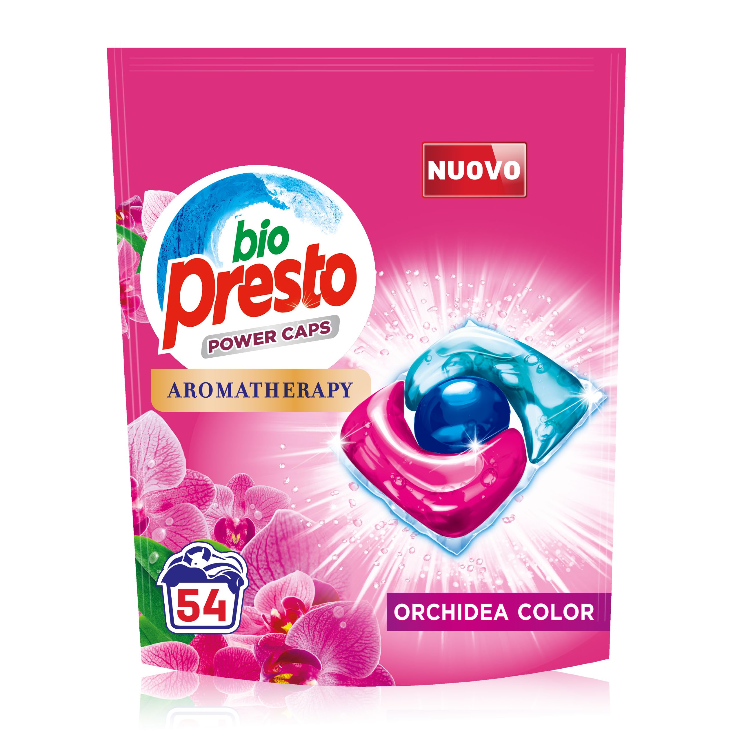bio-presto-power-caps-color-4-1-detersivo-lavatrice-predosato-in-capsule-per-cap image 1