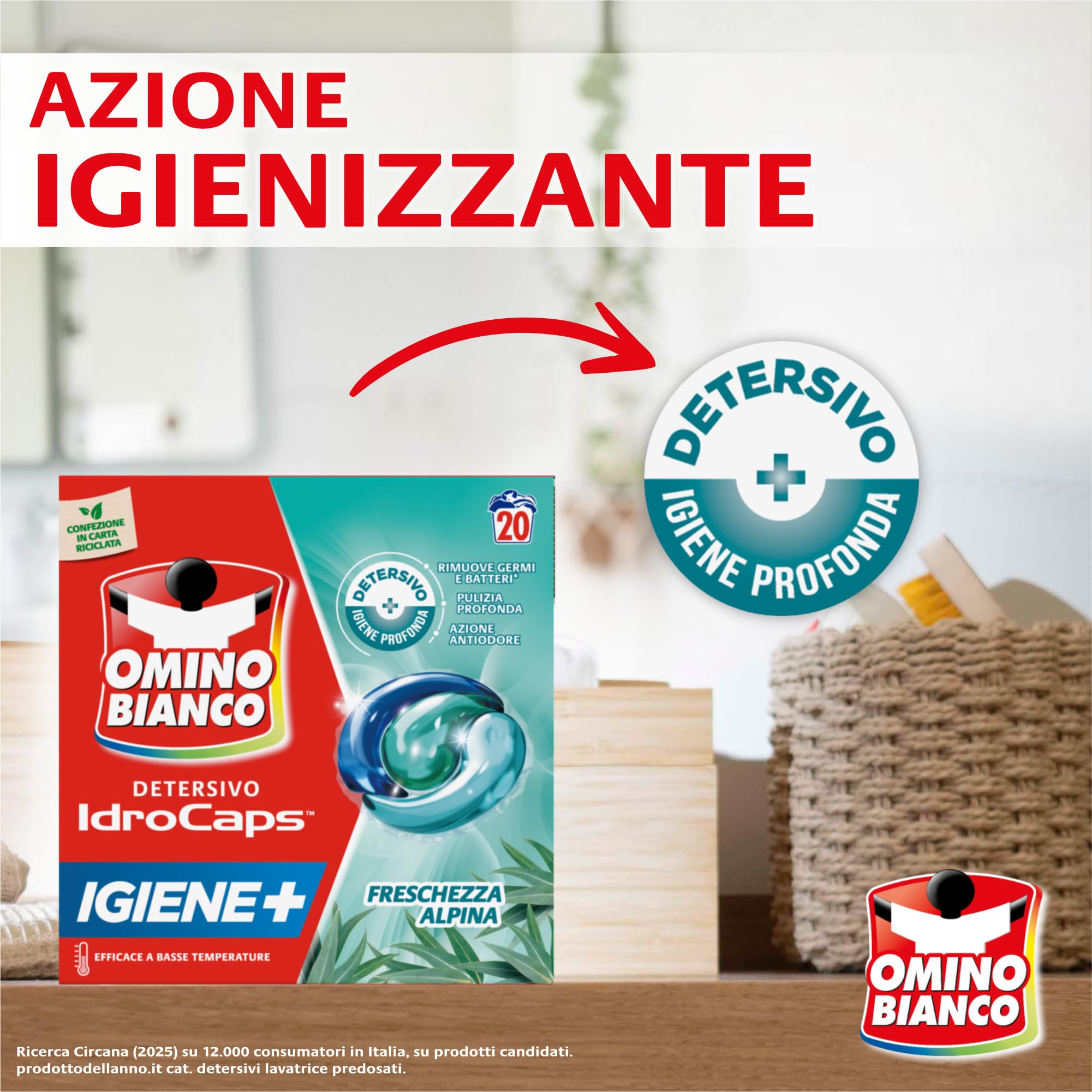 omino-bianco-idrocaps-igiene-detersivo-lavatrice-in-capsule-20-lavaggi-efficace- image 2