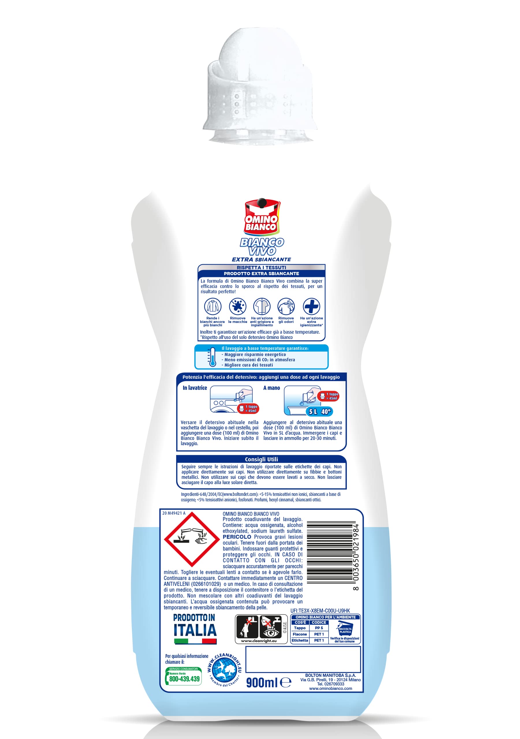 omino-bianco-bianco-vivo-extra-sbiancante-gel-additivo-lavatrice-sbiancante-e-ig image 3