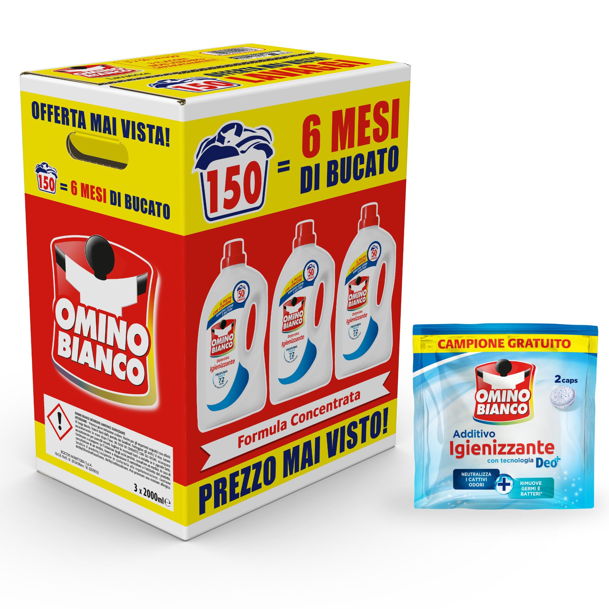 omino-bianco-detersivo-lavatrice-liquido-cuore-di-marsiglia-150-lavaggi-2000-ml- image 5
